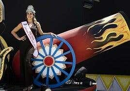 Estrella Jiménez, reina del carnaval de Maspalomas: «Mi pareja abrió la gala y yo la cerré»