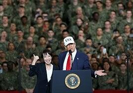 Trump pondrá a prueba los límites del pacifismo japonés durante la visita de Takaichi