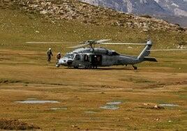 Polémica en Italia por el aterrizaje de dos helicópteros de EE UU en un parque protegido