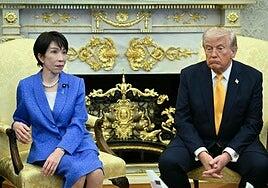 El momento más incómodo de Trump con la primera ministra Takaichi al bromear con Pearl Harbor: «¿Quién sabe más de sorpresas que Japón?»