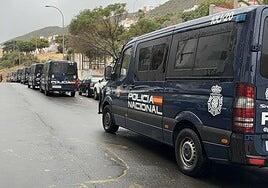 Golpe de la Policía Nacional a la venta de crack, heroína y coca en San José y el polígono de San Cristóbal