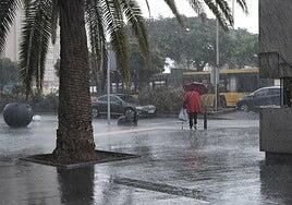 Arucas suspende las clases y cierra los centros educativos por las fuertes lluvias que ha dejado en el municipio la borrasca Therese