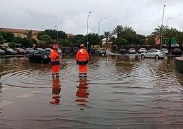 Santa Lucía recomienda evitar desplazamientos entre Vecindario y la zona alta ante la borrasca Therese
