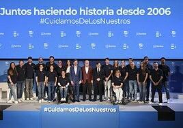 Pléyade de estrellas en el COE: 37 oros olímpicos y 88 medallas