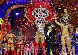 Drag Ávalon triunfa en el carnaval de Maspalomas
