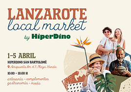 HiperDino celebra la 1ª Lanzarote Local Market: gastronomía, la moda y la artesanía made in Canarias