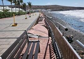 Preocupación por el impacto de los temporales extremos del mar en Fuerteventura