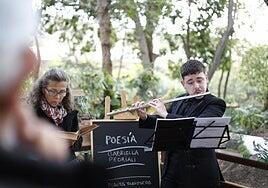 Poesía, música y naturaleza se dan la mano en la reapertura del Huerto de las Flores de Agaete