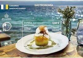 Correos emite un sello dedicado al sancocho canario