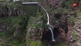 Millones de metros cúbicos rebosan las presas de Artenara