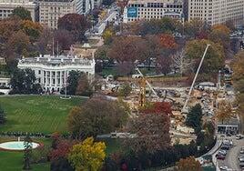 Un juez paraliza la obra de Trump para crear un salón de baile en la Casa Blanca