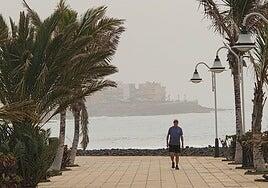 La calima que invade Canarias se espesa este martes