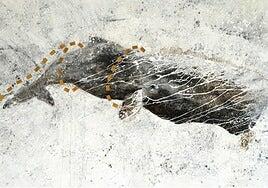 Moby Dick resopla en el lienzo