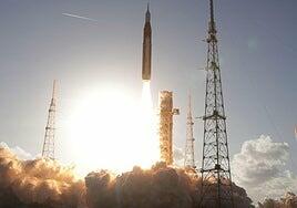 Despega la primera misión tripulada a la Luna en los últimos 53 años