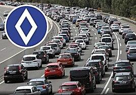 La nueva señal de la DGT con un rombo blanco que ya se puede ver en las carreteras de España: significado y multa por no cumplirla