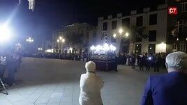 La Plaza Santa Ana vive la Procesión del Buen Encuentro