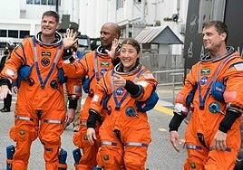 Los cuatro astronautas de una misión para la historia