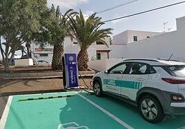 Cuatro nuevos puntos de recarga de vehículos eléctricos en Fuerteventura