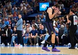 Doncic, devastado tras lesionarse en el peor momento