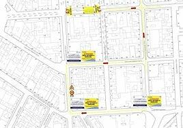 Nuevos cortes de calles y desvíos de tráfico en Las Palmas de Gran Canaria hasta el miércoles