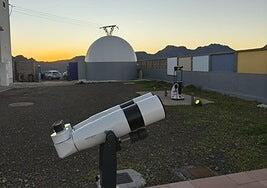 El observatorio de Temisas cierra de forma temporal debido al corte de la GC-550
