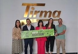 La ambrosía Tirma se viste de Binter NightRun Series