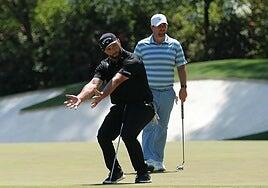 Rahm olvida el desastre y supera el corte en el Masters por la mínima