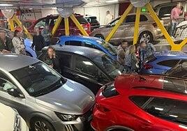 El oleaje sacude a un barco de Fred Olsen causando daños a 14 coches