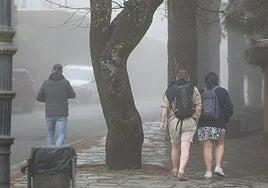 Potaje meteorológico de frío, niebla, viento, oleaje y sol en Canarias