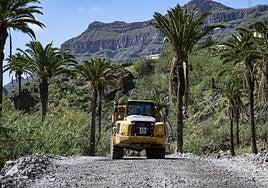 Cuenta atrás para Cabildo y Redeia: zafarrancho en el barranco de Arguineguín por los daños de Therese