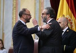 Expulsado un diputado de Vox por encararse con una letrada del Congreso y con el vicepresidente