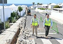 Arrancan las obras para estrenar alumbrado público en La Concha
