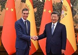 Xi exhibe máxima sintonía con Sánchez: «Estamos dispuestos a estar en el lado correcto de la Historia»