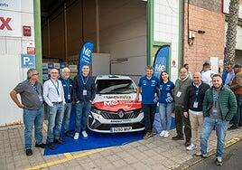 Pedro Peñate y Fátima Toledo, al WRC en un proyecto histórico para Canarias