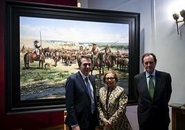Iberdrola dona una obra del pintor Ferrer-Dalmau al nuevo museo de El Álamo en Texas