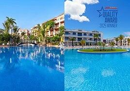 El Hotel Cordial Marina Blanca y el Hotel Cordial Mogán Playa reciben el Quality Award de Jet2holidays