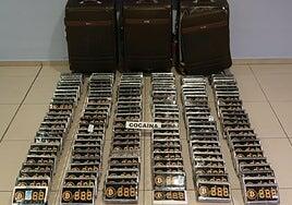 Desarticulada una organización que exportaba cientos de kilos de cocaína por vía aérea entre España y Brasil