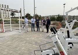 Telde ultima la instalación de los nuevos gimnasios al aire libre en Melenara y El Contrapeso