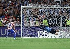 Una pena máxima para el Atlético