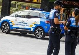 Arrastra a un policía en su huida en moto por Las Palmas de Gran Canaria