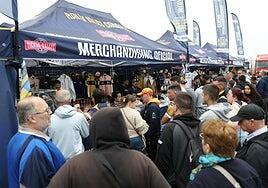 Fervor en el Service Park del Rally