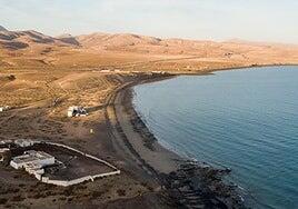 La futura desaladora del sur de Fuerteventura, en Matas Blancas