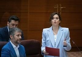 Ayuso se enfrenta a Vox por la prioridad nacional: «Nadie deja atrás a ningún español»