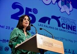 Carolina Darias: «El 25º aniversario del Festival de Cine consolida a Las Palmas de Gran Canaria como ciudad cultural»