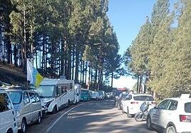 Quejas de aficionados por ser multados al paso del Rally Islas Canarias por Pinos de Gáldar