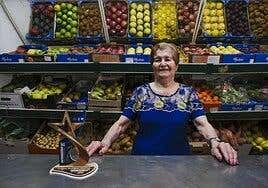 Carmela Galván, una vida al frente de la tienda más antigua de El Tablero