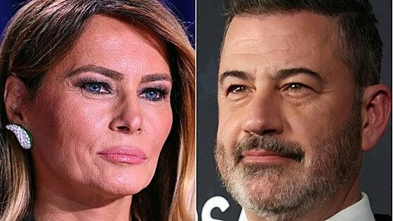 Melania Trump pide la cabeza de Jimmy Kimmel por decir que tiene el «resplandor de una viuda»