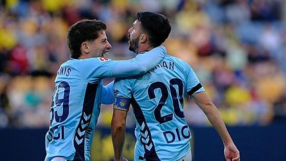 Así narramos la victoria de la UD por 1-2 frente al Cádiz