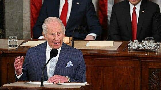 Carlos III corona su viaje a EE UU con un discurso histórico ante el Congreso