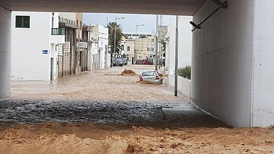 Las obras para evitar inundaciones pluviales en Arrecife deberán ejecutarse en ocho meses